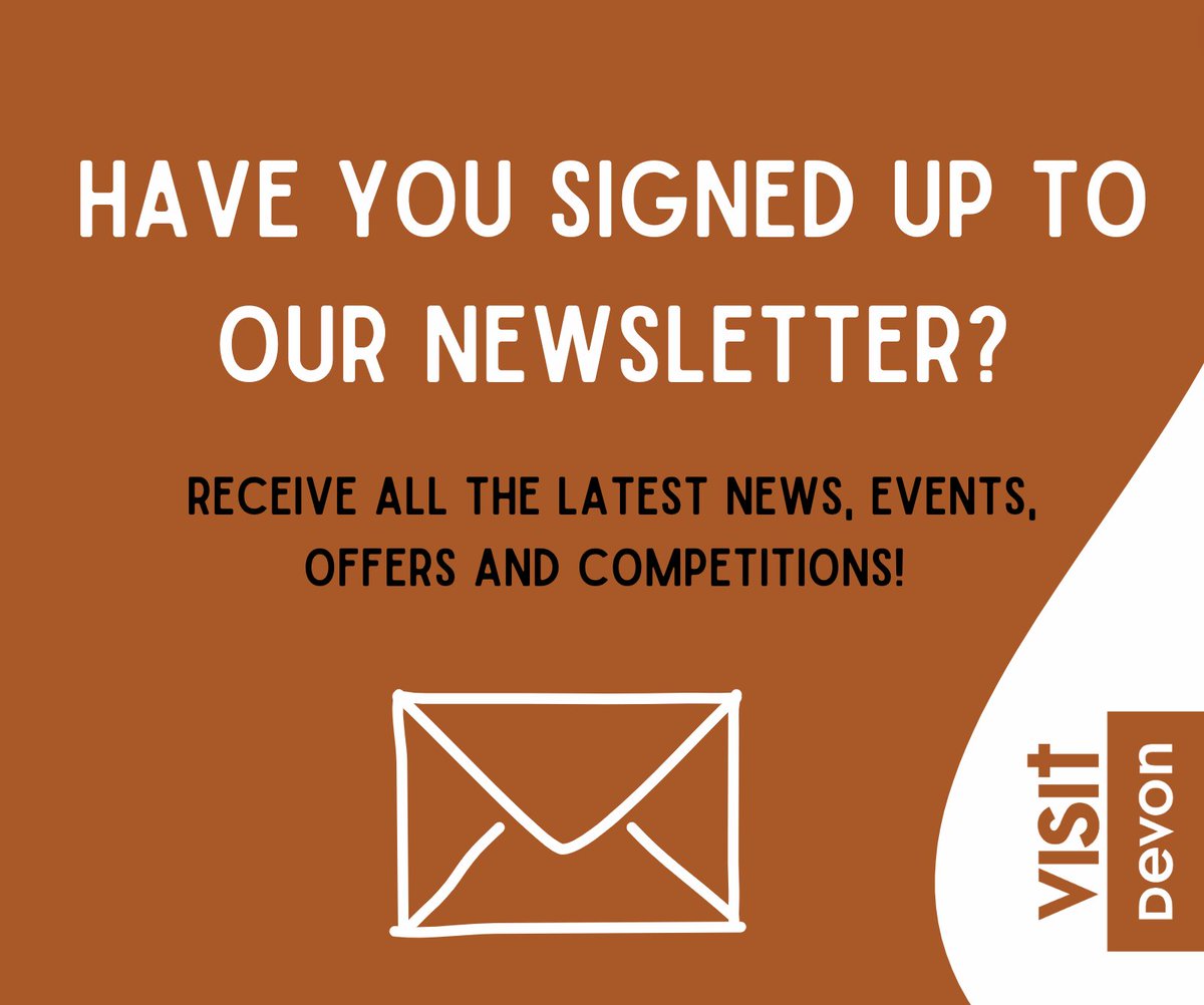 VisitDevon's tweet photo. Stay up to date with all the latest news, competitions, events and special offers across Devon. 

From cosy autumn inspiration to exciting days out and seasonal highlights, you’ll get everything straight to your inbox. 📫 

Sign up 👉 https://t.co/LA7c8cJBCM https://t.co/9Lkl09jhZs
