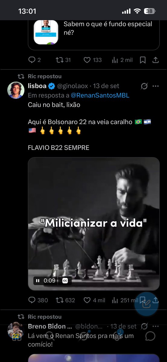 Tarso_Gregory's tweet photo. @JailtonCoGarcia @Ridc2112 @barlatti já que é pra jogar baixo… todos os post de fdp que não tem a hombridade de mostrar o rosto são contra o MBL. pq ele não fala mal do Flávio rachadinha? https://t.co/Xu6Pz3kQf5