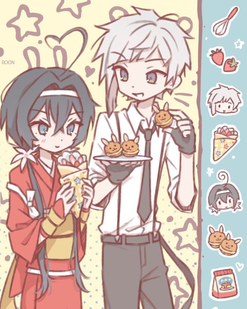 hmmnyaroon's tweet photo. #BSD 敦のスイーツ☆クッキング https://t.co/J2WMTxAAQC