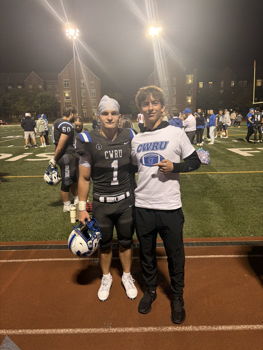 Owen_Bailey_3's tweet photo. Thank you to the whole @CWRUFootball staff for the great game day experience yesterday. Looking forward to continuing the great relationships I’ve built here! Go Spartans! 
@andy_kavcic 
@DebeljakGreg 
@CoachWMiller 
@Coach_LTech 
@jefframsey8 
@CoachSlesh 
@TheAthleteAudit 
@jefframsey8 
@scoutRyanPRZ 
@OJW_Scouting 
@ScoutTyGraham 
@PrepRedzoneMI 
@MichFBFrenzy 
@MIexposure 
@CoachKNoDuke 
@TheD_Zone 
@BigMadonski