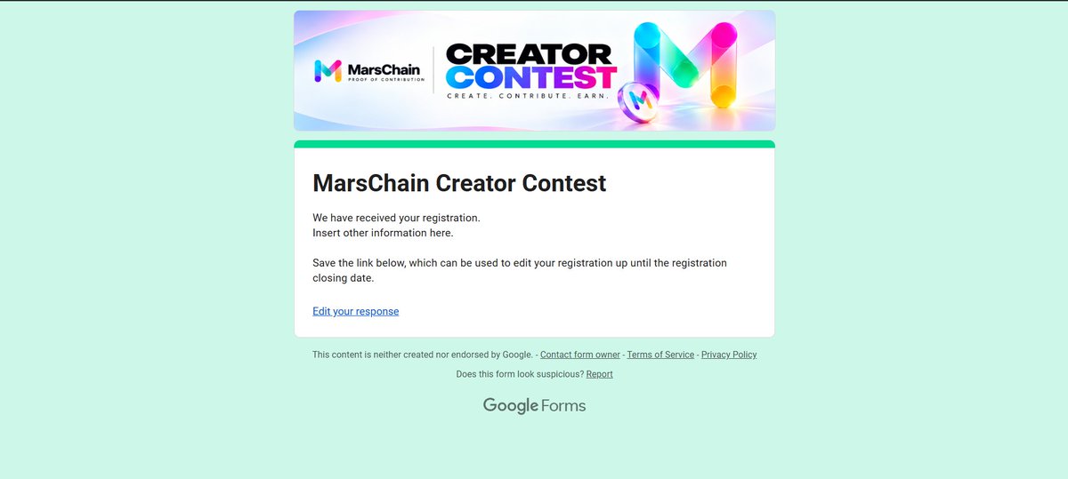Karan_base_eth's tweet photo. @MarsChainDAO Done 
Hope for the best https://t.co/7IlYY5cMLp