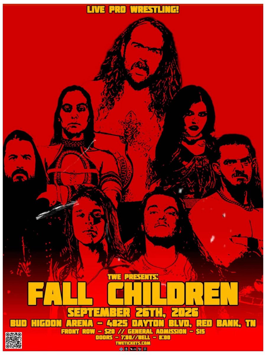 TWE_Chattanooga's tweet photo. "Fall Children" was one of the most exciting TWE TV events of the year. Thanks so much to everyone who came out. Be sure to check it out on @indiewrestling ! https://t.co/THg1Jk8sRT