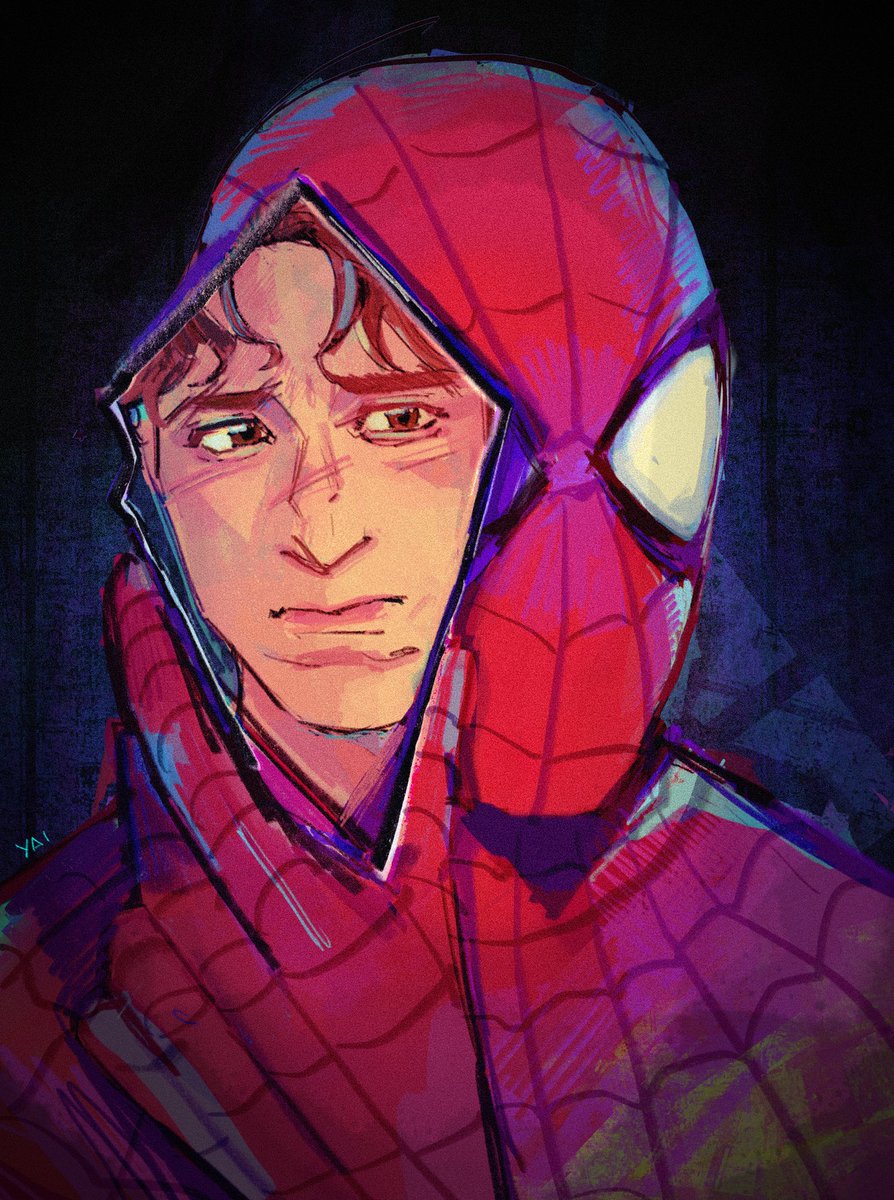 esnuffied's tweet photo. i’m both #spiderman #peterparker https://t.co/BEH5jEbMAh