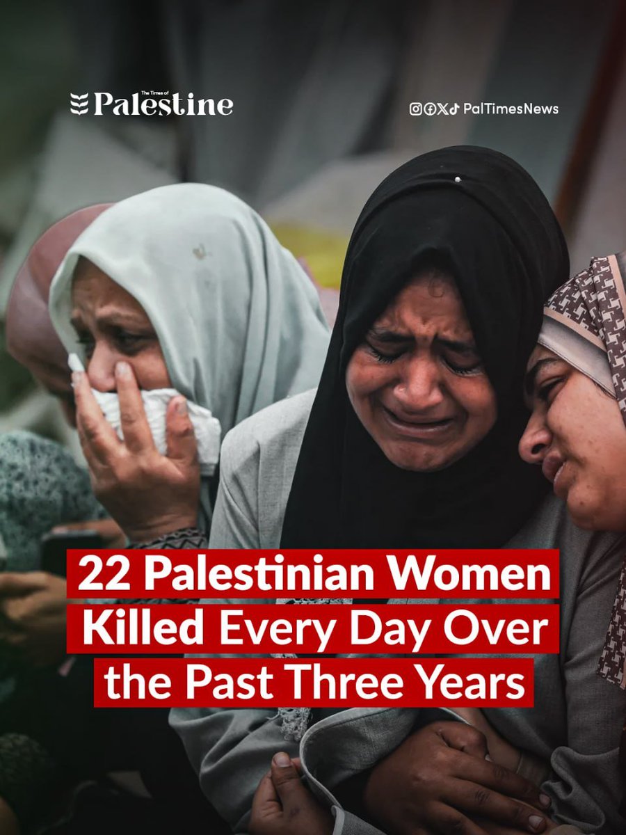 PalTimesNews's tweet photo. Over the past three years, Israel has killed around 24,000 Palestinian women and girls in Gaza, an average of at least 22 every day. 

Each number was a mother, daughter, sister or friend whose life was taken by Israel’s genocide. https://t.co/yEw5Kaphhv