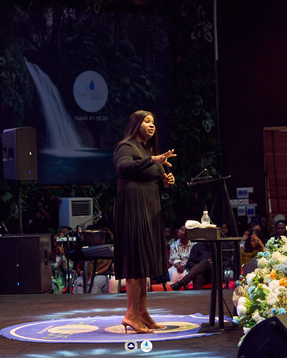 theoasislagos's tweet photo. “Everything has a time and a season, and everything responds to time and seasons.” The supernatural is where God steps in and overrides natural laws.” — Pastor Sarah Bassey https://t.co/WSHdUETXHw