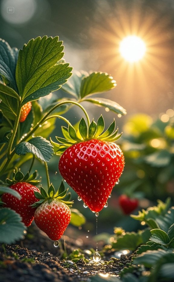 HolliWolskqs's tweet photo. Estas fresas ecológicas, recién recolectadas, son súper dulces y jugosas, sin sabor químico alguno. Perfectas para meriendas o postres!， https://t.co/yUNqB69Gyl