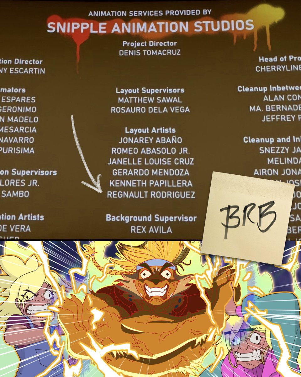 regnaultloisr's tweet photo. Since FORGOTTEN ISLAND is out now globally, I can finally say I am a Filipino artist who worked on this Filipino-centric animated film. 🩷🩵✨

I worked as one of the Layout Artists in the 2D sequences as seen in these scenes from the trailers and MORE in the movie itself! (1/3) https://t.co/mWsqXUs35g