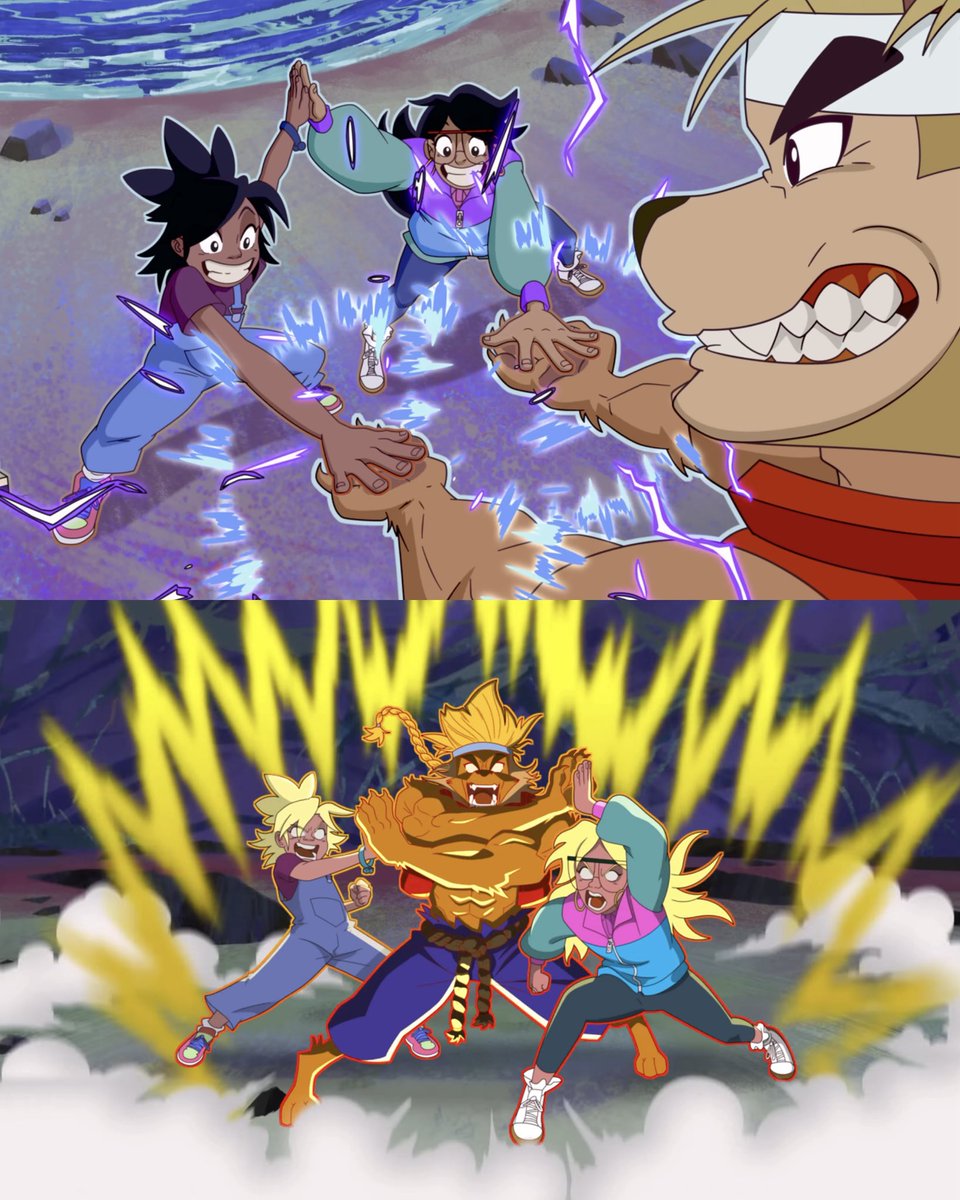 regnaultloisr's tweet photo. Since FORGOTTEN ISLAND is out now globally, I can finally say I am a Filipino artist who worked on this Filipino-centric animated film. 🩷🩵✨

I worked as one of the Layout Artists in the 2D sequences as seen in these scenes from the trailers and MORE in the movie itself! (1/3) https://t.co/mWsqXUs35g