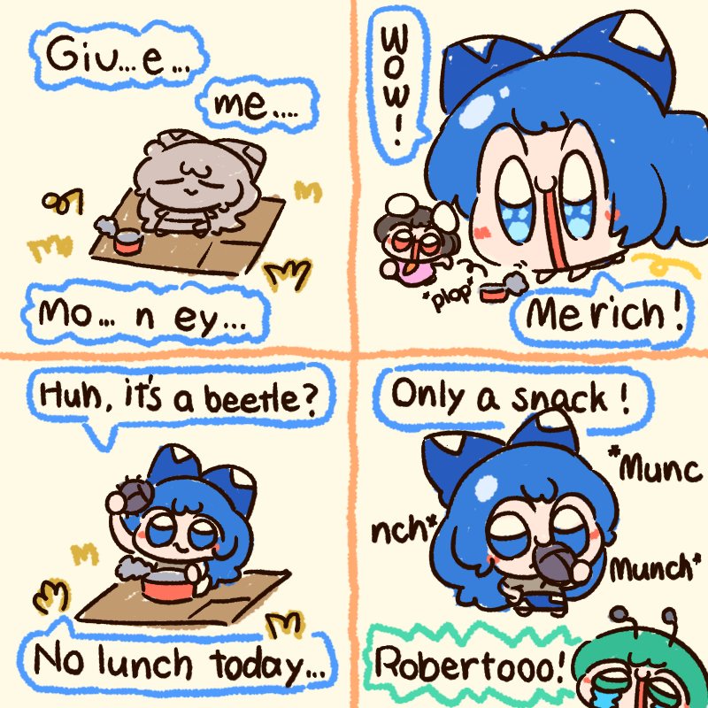 numenoko's tweet photo. Shion is good at money collector! https://t.co/p4t632tpcT