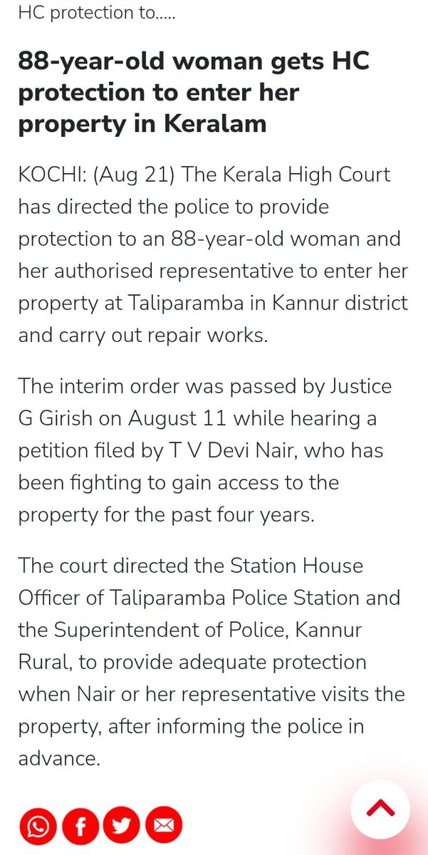 tv_8730721's tweet photo. @vdsatheesan @RajeevRC_X @narendramodi @THKerala @PTI_News Documents are being deliberately mismanaged, shifted, and suppressed by various branches of the Revenue Department and the delay caused to benefit the #Defendant . #Talipramba #Keralam .Who is the politician who is helping #PremarajVV to harass a 88 year old handicapped widow?? https://t.co/xHJKWf14c3