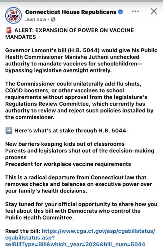 CTLake14Patriot's tweet photo. They know this, so why would Lamont &amp; Democrats pass this unconstitutional tyrannical vaccine mandate HB5044, and take away religious exemptions at the same time? 

Could it be the money?? 🤔

ALL VACCINES ARE DANGEROUS AND UNSAFE. REMOVE VACCINE MANDATES. https://t.co/RyieGBaxZf