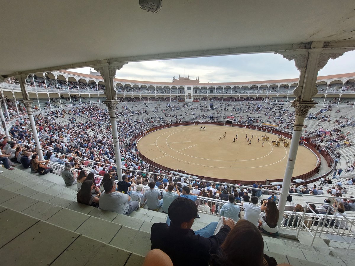 SEPMAIK's tweet photo. Hoy tenemos mucha piedra por aquí
En 15 días se llena para ver 6 cabras
Los toros toros se ven hoy
Si alguien de Madrid se dice aficionado y no hace por venir hoy poca afición tiene https://t.co/K87Fq1FHAI