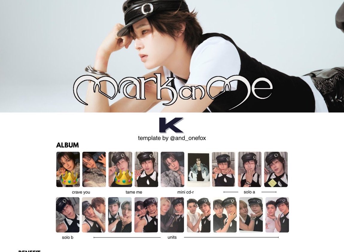 andk_muu's tweet photo. &amp;TEAM Mark on Me MoM トレカ シリアル 交換 CRAVE TAME 

【譲】 CRAVEver. MAKI
        TAMEver. EJ YUMA（画像1枚目）

【求】 K（画像2枚目👑）

ガーデン10/16or岩手10/27交換
または郵送での交換希望 https://t.co/OkHEhNtU86