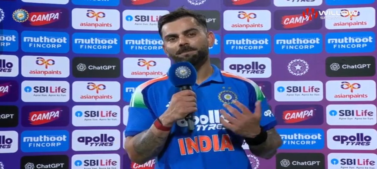 bholination's tweet photo. "I have just got some more time to play and I am enjoying it." ~ Virat Kohli. 🤡

Bro who is forcing you? Just keep your mouth shut. https://t.co/ENipTNTH9W
