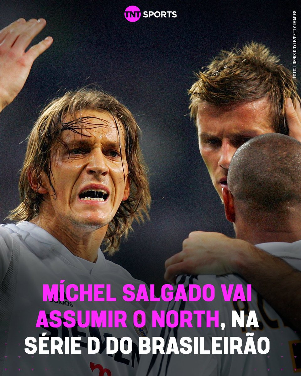 TNTSportsBR's tweet photo. OK, POR ESSA NINGUÉM ESPERAVA! 😱😂 Simplesmente, Míchel Salgado se tornando o novo técnico do North, que disputará o Mineiro, a Série D e a Copa do Brasil.
Lembra dele? Salgado fez parte do elenco galáctico do Real Madrid quando era jogador... #FBR
Crédito: AS https://t.co/plihDqKAvw