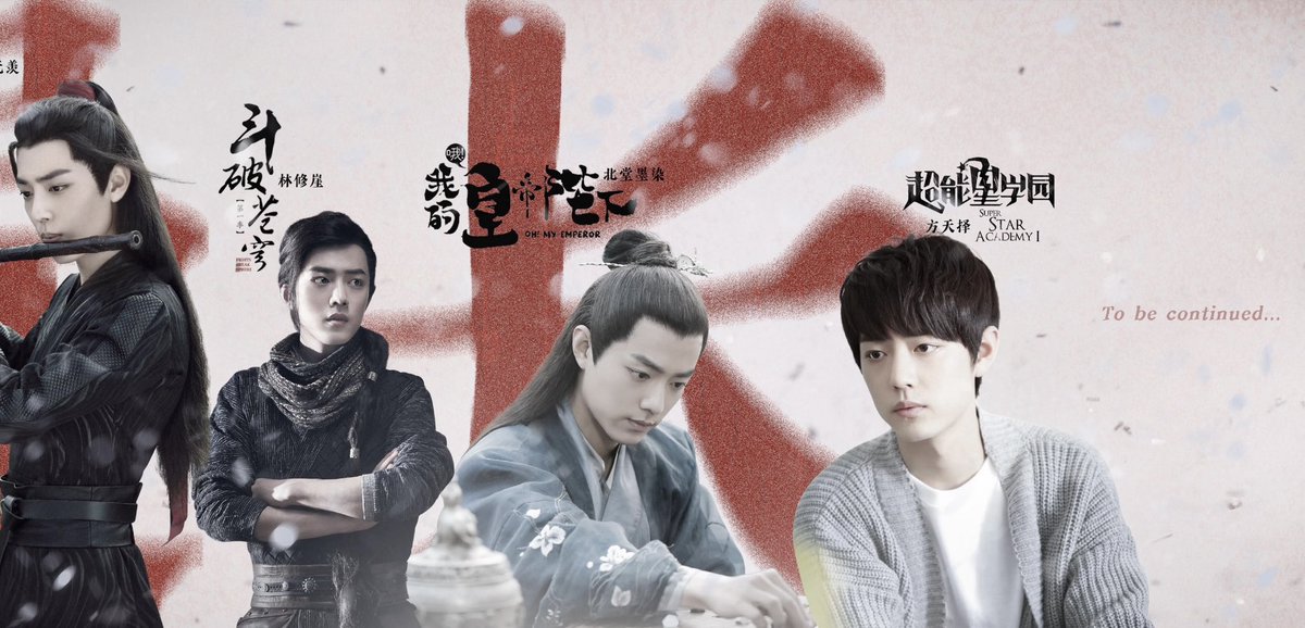xzmelons's tweet photo. #XiaoZhan Studio updated for 
Xiao Zhan’s debut 10th anniversary 

XIAO ZHAN TEN YEARS EMPIRE  #XiaoZhan10thDebutYear 

“ Time speaks with no words, yet passion provides the answer. 
Ten years is a brief span, short enough for a role to be distilled into a single frame; but ten years is also a long journey, long enough to experience one life after another through the light of those characters. Looking back on the past decade, I am grateful for every encounter and all the companionship along the way; looking ahead, we will await the spring and welcome the autumn together, eagerly anticipating every tomorrow. Happy 10th anniversary of your debut, Xiao Zhan! 🎉