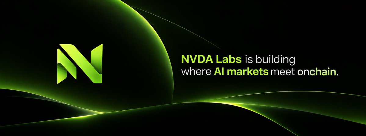 nvdalabs's tweet photo. For the past few weeks, one thing has become increasingly obvious:

AI markets are moving faster than the tools built to track them.

» New models. 
» New companies. 
» New narratives. 
» New capital flowing into AI every day.

But most of the market still lives across fragmented dashboards, traditional finance platforms, and closed systems.

We think there’s a better way.

@Nvdalabs is building where AI markets meet onchain.

Starting with @nvidia one of the clearest signals of the AI economy we’re building tools that make market data, movement and onchain markets easier to explore in one place.

This is just the beginning.

Where AI markets meet on-chain :: Powered by NVDA.