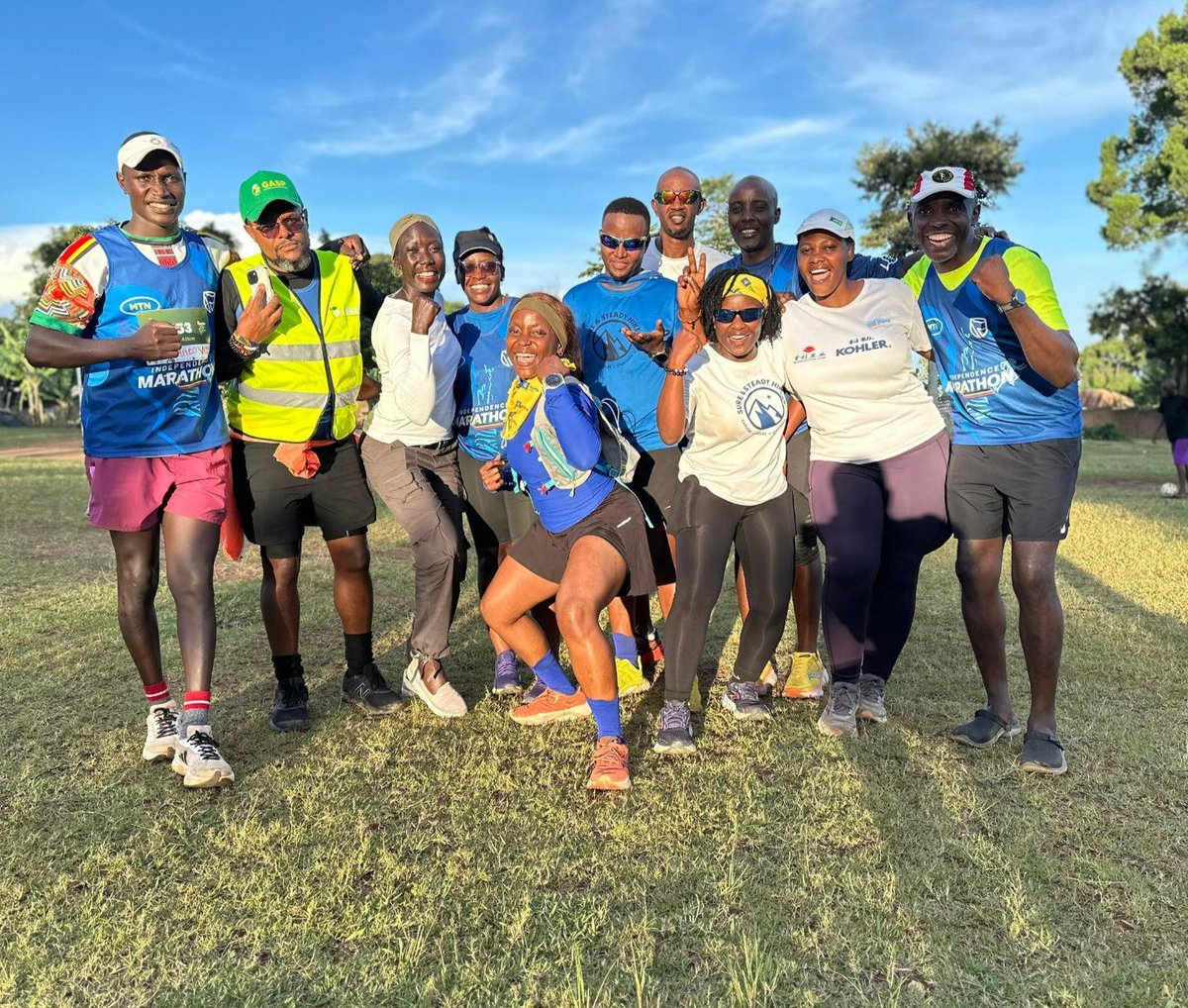 RonacoVeli911's tweet photo. We started from the bottom &amp; now we are here again for our 2rd Edition.#Independence marathon count down is loading.let's Register in time.Our start &amp;  finish at Mandela national stadium namboole all the way to northern bypass route.please let's "Save a Mother".Explore 🇺🇬with us https://t.co/HY9Z8O6CV4