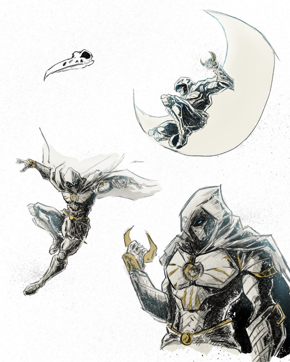 natelinearts's tweet photo. Moon Knight sketch

#FanArt #Marvel https://t.co/hU0YiC01uy