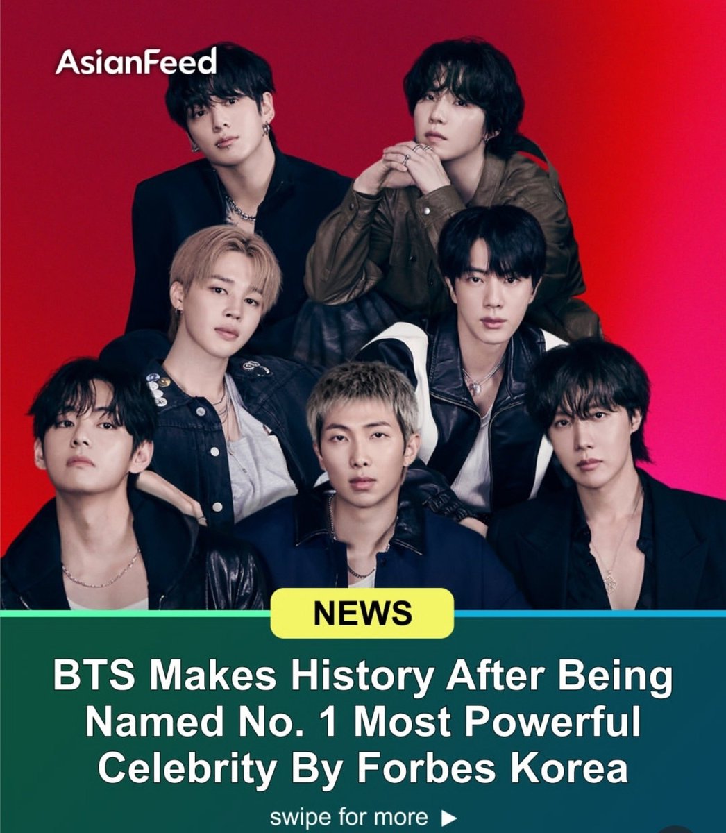 Yoon_kookie97's tweet photo. #BTS Makes History After being named No.1 most  powerful celebrity by Forbes Korea 

https://t.co/xT1txJQycM https://t.co/TJMqZGMz1z