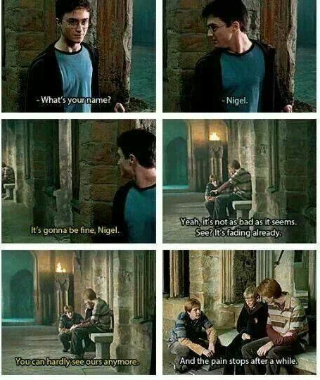 PotterWorldUK's tweet photo. Absolutely stunning scene for character development for Fred &amp; George. You can really see how they are older brothers. https://t.co/GNLXRsT9Pp