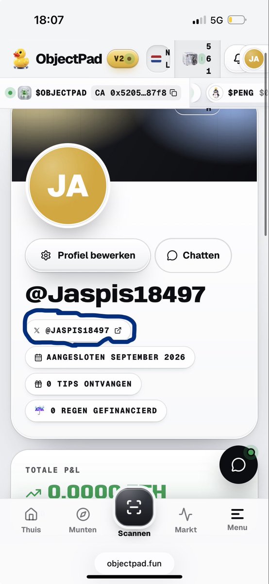 Jasper18497's tweet photo. @ObjectPadFun Click on the singing fish’s photo to open the account connected to it. Once you’re on the profile, click the X icon to access my Twitter/X account. This allows you to easily verify that the X account is directly linked to the singing fish account. https://t.co/4REHHsyODD