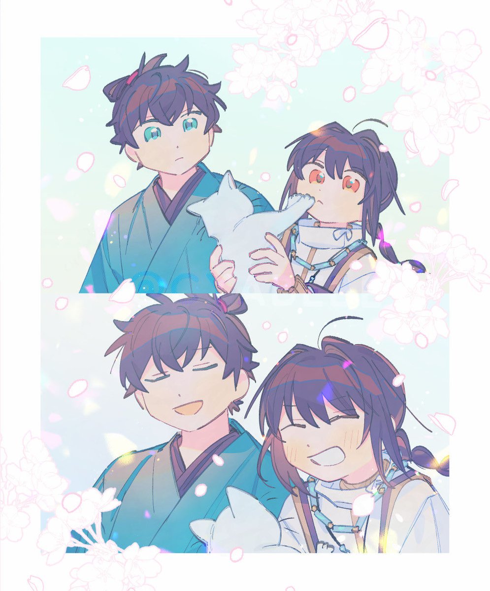 cyabebe's tweet photo. Sorry didn’t have time to draw, happy anniversary!!  #FateSR #FateSR_Art https://t.co/LvwrYBCmSC