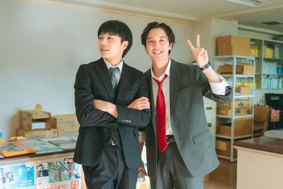 dramaL_abctv's tweet photo. #キスは捜査のあとで
🚨最終話 TVer見逃し配信中🚨

＼おはようございます☀️／
懐かしの山ノ道署でふたり✌

TVer🔗 https://t.co/OFi4pdJKw0

#キスあと #渡部秀 #齋藤璃佑 https://t.co/J05HZjQz58