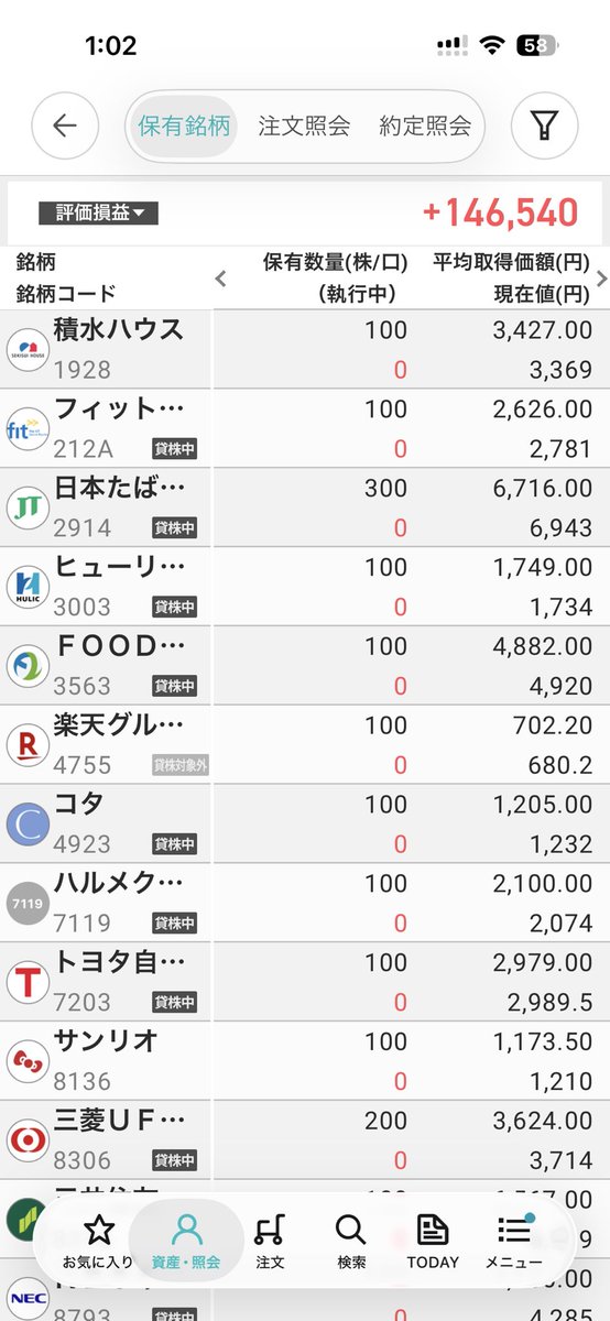 lact_bacillus's tweet photo. 個別株集めすぎちゃった…
デビュー1ヶ月半で含み益14万

高配当&amp;優待or上がると信じてるもの
をコレクターしようとおもってたけど
入金力には限りあるし
暴落したら怖い！

すこし利確して投資信託やETFってやつに置き換えてみようかな

ところでETFってどうやって買うの？
どれがいいの？ https://t.co/AXffaPRSFt