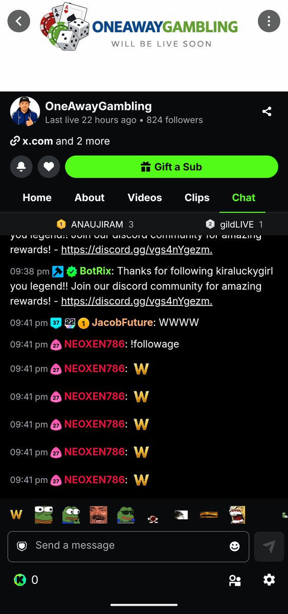 Neoxen09's tweet photo. @Oneawaygambling @pkfreestyleiro @cheetah @betbolt_interno 
Already following
W https://t.co/U9WRaAEGhB
