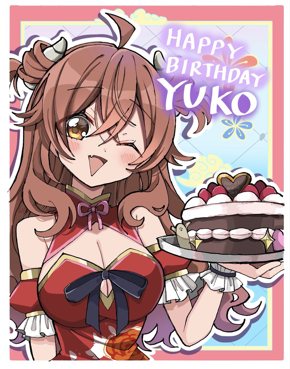 chinami_comic's tweet photo. シャミ子おめでとう🎉🥐
#吉田優子生誕祭2026 https://t.co/3lhV2KVxyI