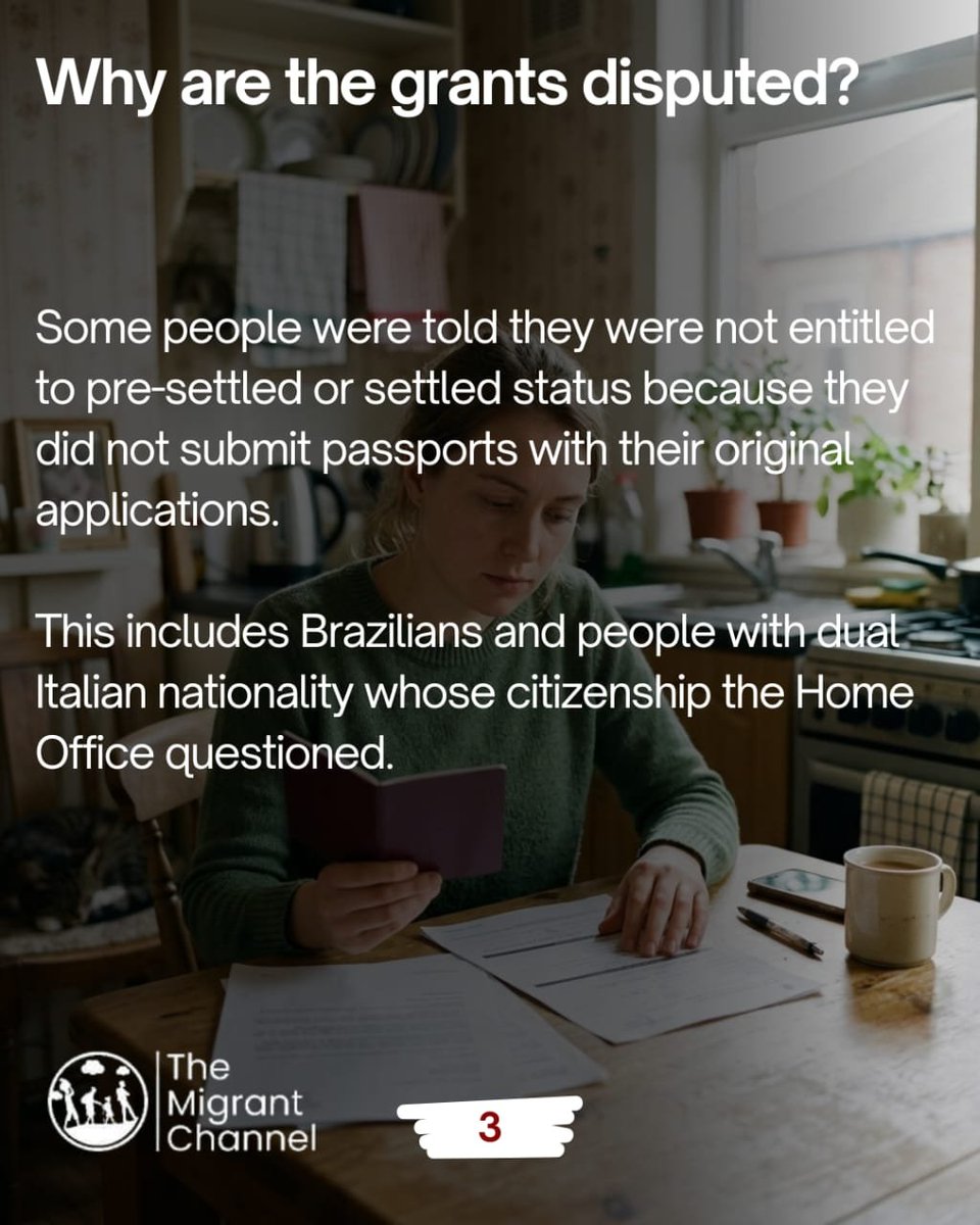 migrantchannel's tweet photo. 1,473 EU citizens have been told their post-Brexit residency status may have been granted “in error”.
Campaigners are challenging the decision as those affected face uncertainty over their families, jobs, housing and right to remain.
#Brexit #EUSettlementScheme #EUCitizens https://t.co/Ly8mI8tVzt