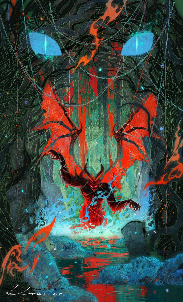 KrusierWeasley's tweet photo. 𝓐𝓷 𝓔𝓽𝓮𝓻𝓷𝓲𝓽𝔂 𝓲𝓷 𝓒𝓱𝓪𝓲𝓷𝓼🩸
Lord of Mysteries 2 - Circle of Inevitability Vol. 9: Sinner Pt. II

I’m back with the 9th cover!! 🙌
#LordofMysteries #CircleofInevitability https://t.co/6MMwhoJdRw