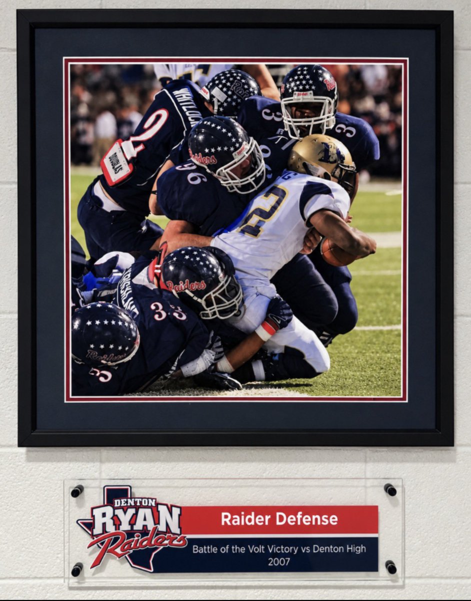 Tolleson20's tweet photo. This program is bigger than any coach or player. Every day I walk past the photo in our Field House and remember the players, coaches, and parents who built this. With great tradition comes great responsibility. Honored to be a steward of it!

Home of Champions! 🤞
#SonsOfRyan https://t.co/LlhoM5WWv6