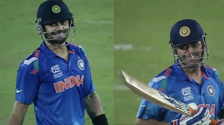 definitelynot05's tweet photo. Fans have already started bashing Ruturaj for his slow start 😭 Bro, Virat is in good rhythm after a solid partnership with Gill.

We can clearly see Rutu taking singles and giving the strike to Virat.

Just remember, MSD played a defensive block, so Virat will finish the game. https://t.co/FVwyh8jcfx