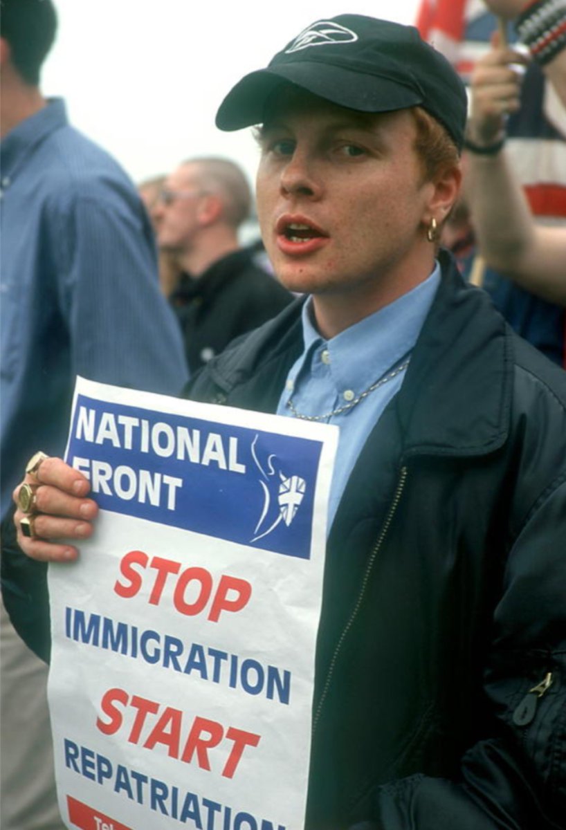 Steve_Laws_'s tweet photo. 25 years on and the message hasn't changed. 

We have never wanted immigration and the establishment has forced it on us every step of the way. https://t.co/6z4yHtHsos