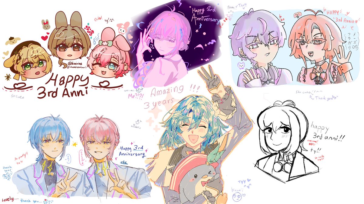 maiffie's tweet photo. hello everyone!! 

I would like to say thank you for your participation towards this Magma collaboration!! It has been extremely fun seeing each other draw together and have fun!! here are the drawings that we did together (you can post your drawings here as well!!) ❤️💙🖤💐✨️ https://t.co/TDRRQxGO1t