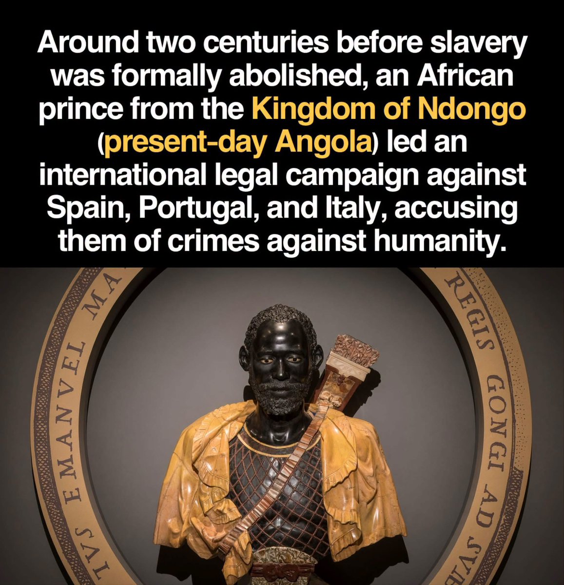 Joe__Bassey's tweet photo. Never forget: Between 1684 and 1686, Prince Lourenço da Silva Mendonça brought his case before the Vatican, advocating for the liberation of enslaved people and other persecuted communities, including Indigenous Americans and New Christians—Jews who had converted to Christianity. https://t.co/fqb1sUcehZ