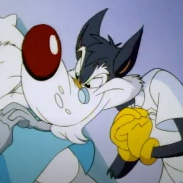 DailyToonMen's tweet photo. Walter Wolf from Animaniacs! https://t.co/Eem6qOOdX7