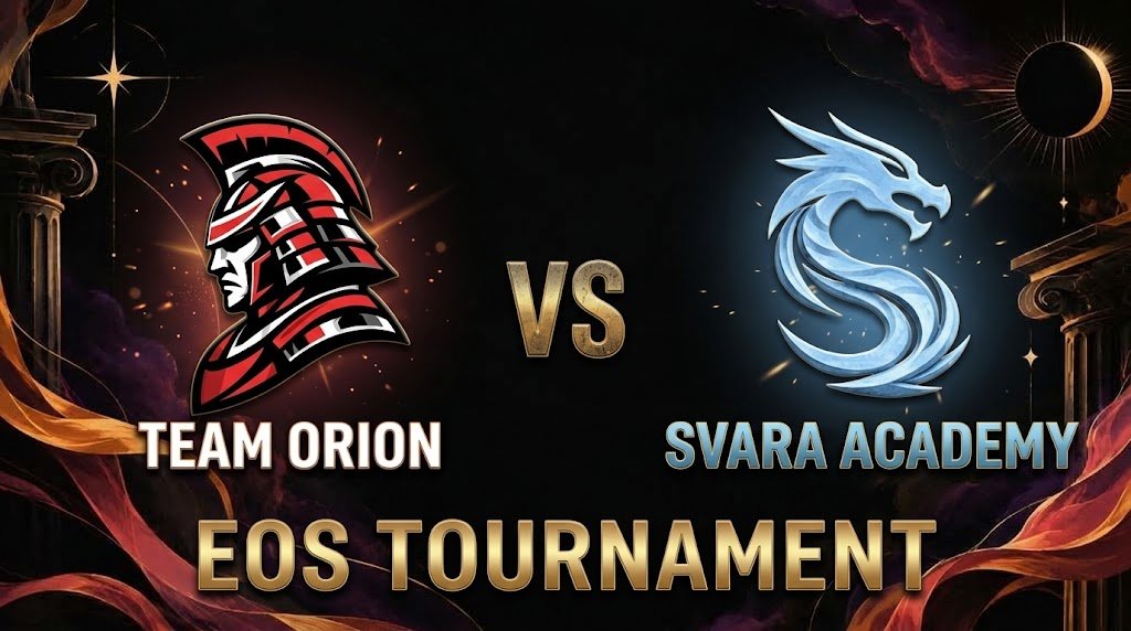 _E0Ss_'s tweet photo. Hoy a las 19:30 arrancan los cuartos de final con un Bo3 espectacular entre @TeamOrionEC y @SvaraOrg 
Este partido tiene muy buena pinta, a ver que nos depara. https://t.co/BwFxPaKmbU