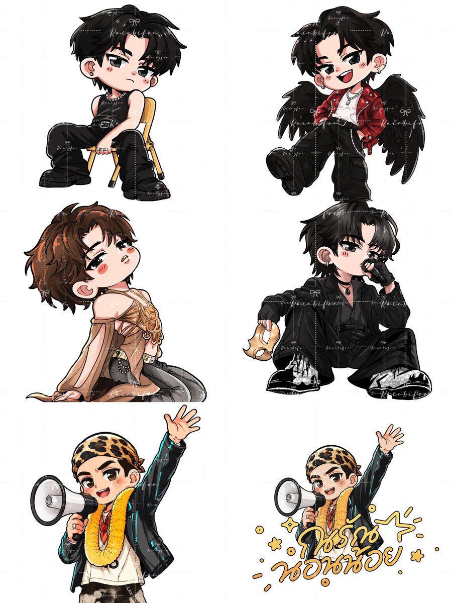 Rainbi_Fon's tweet photo. จิ๋วครบ 5 คนแล้ววววว 
ส่วนของณรัณ มีแบบ typo ไปเพิ่มด้วย ฉลองล้านวิวสักหน่อย 
ล็อตที่เจอกันหน้าคอนอาจมีไม่เยอะนะ ยังไงหลังคอนจะปริ้นท์จิ๋ว ๆ ไปเพิ่มอีกแน่นอน 🥰 
แล้วเจอกันเสาร์ที่ 3 ตุลาค่ะ https://t.co/F3W7PXSh8C