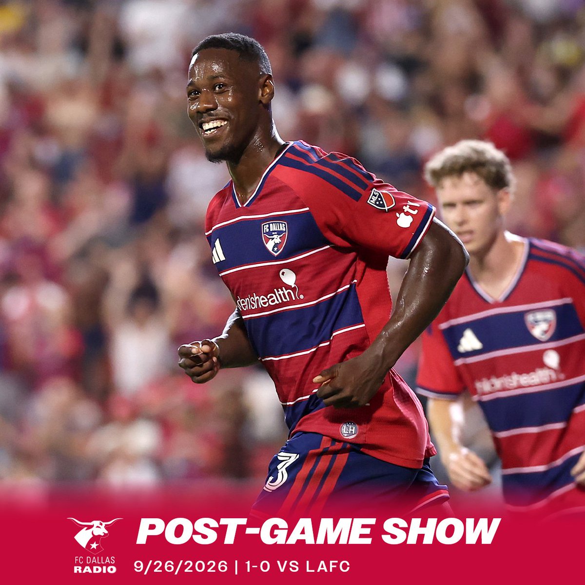 FCDallas's tweet photo. Breaking down the W on your drive to work 🎧

Tune in to our radio crew as they react to Osaze Urhoghide's man-of-the-match performance and the team's climb up the table on the Post-Game Show Podcast!

Apple: https://t.co/7aatccJI0d
Spotify: https://t.co/gZzQ2dmd1O https://t.co/Tu9RY7xo4r