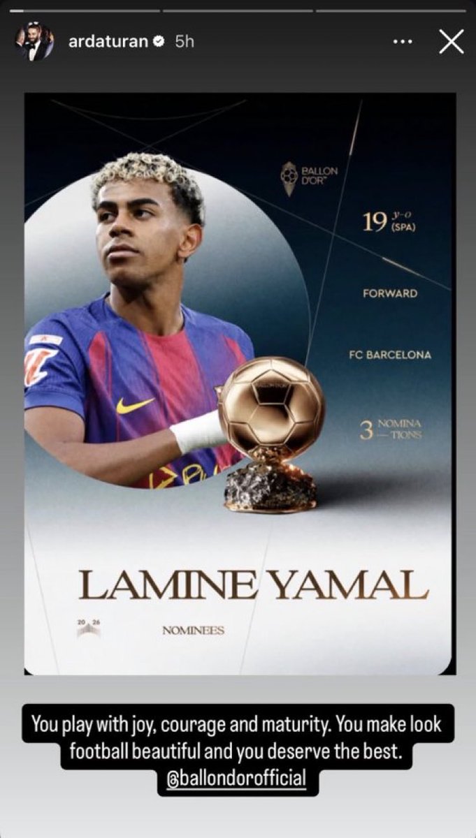 kingkunle_'s tweet photo. People who truly understand football have already picked Lamine Yamal as their Ballon d’Or winner. https://t.co/uQwuqhMSXs