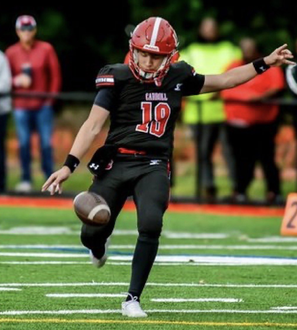 LekSullivan's tweet photo. Tough loss this week. ST players of the week are @RyanGavlick0 tremendous motor on kickoff coverage and assignments HUGE open field one on one tackle on punt return. 
@jack_chiza 3 touchbacks. Punt inside the 20 and solid punts all around. @DELCOFootball @PaFootballNews @EPAFootball @pclsportsnet