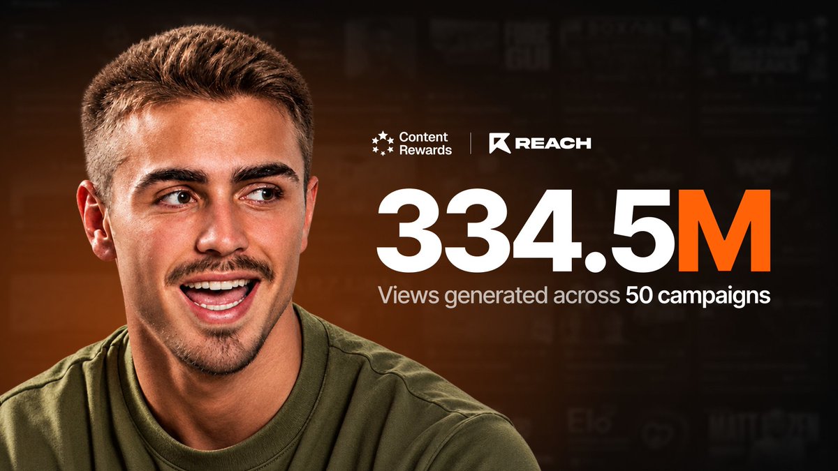 contentrewards's tweet photo. The biggest trader in the world runs clipping.

334.5M views across 50 campaigns. Run by @ReachClipping on Content Rewards.

Run your next campaign on Content Rewards. https://t.co/X0VmrSrhO3