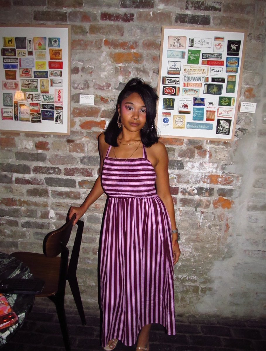 indigotejah's tweet photo. Being a lead hairstylist for New Orleans fashion week was not on my bingo cards for 2026 but yet here we are 😇 #NOFW https://t.co/4hi7aVTLjq