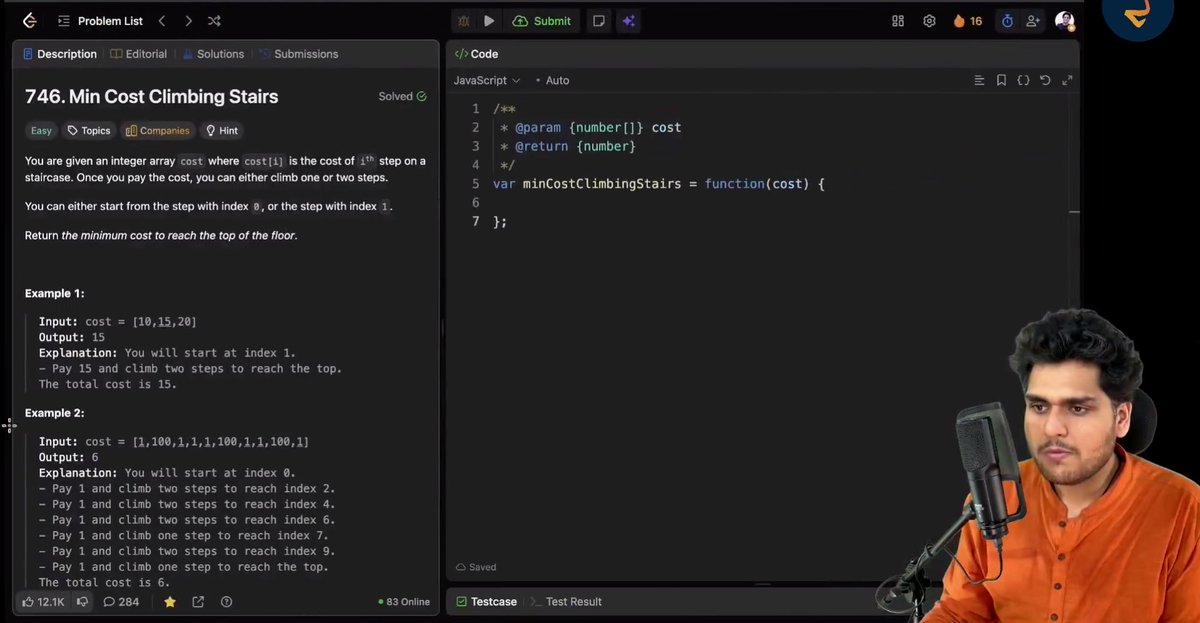 NikhilGupta_11's tweet photo. Day 58 ✅

Solved Min Cost Climbing Stairs in DP 🧠

Also deployed a Node.js app on AWS EC2 🚀
Learned Nginx, PM2 &amp; Reverse Proxy (Proxy Pass).
From solving problems to shipping on the cloud. 🔥

#BuildInPublic #DSA #DynamicProgramming #NodeJS #AWS #SoftwareEngineering https://t.co/Ly9oY7Qx3O