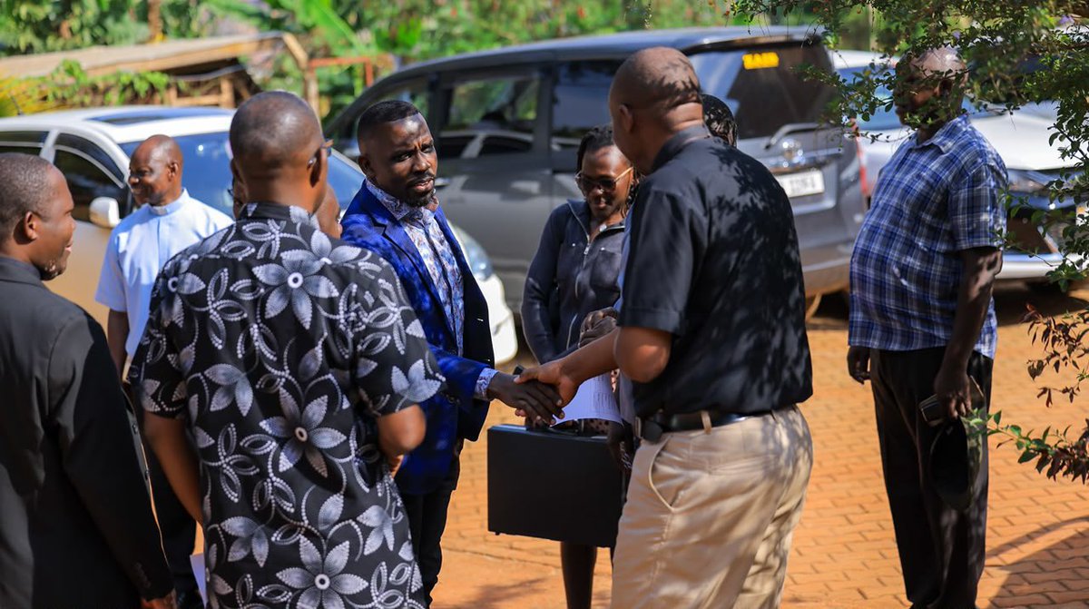 NupUpdates's tweet photo. PHOTOS: Hon. Joel Ssenyonyi, Hon. JohnMary Ssebuwufu and Hon. Namazzi Olive K joined mourners at St. Paul Catholic Church in Banda, and St. Mbaaga Catholic Church in Kiwatule Parish for the requiem masses of the late Fr. John Bosco Nambasi and Rev. Fr. Charles Lwanga Ssewava respectively.