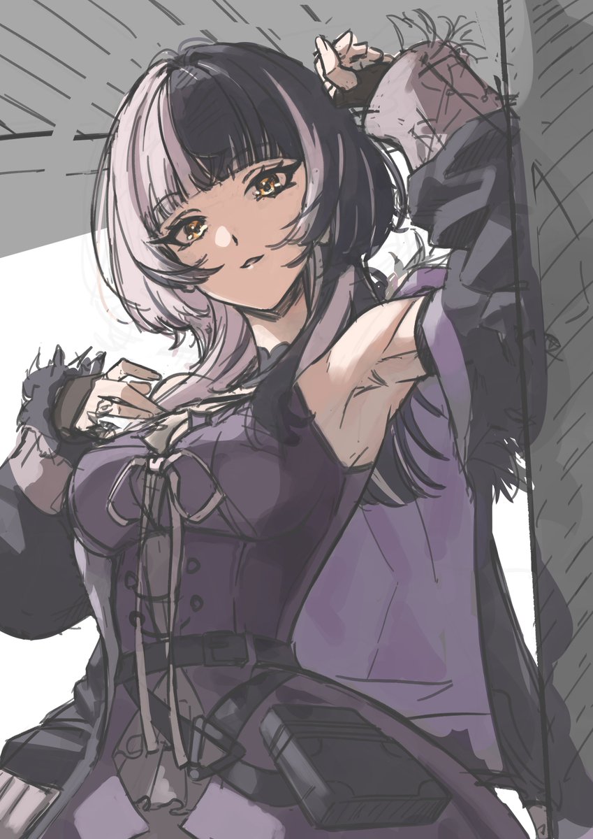 HuemarTanuki's tweet photo. Ms. Novella sketch #shiorinsketch https://t.co/Vzc9GPtskQ