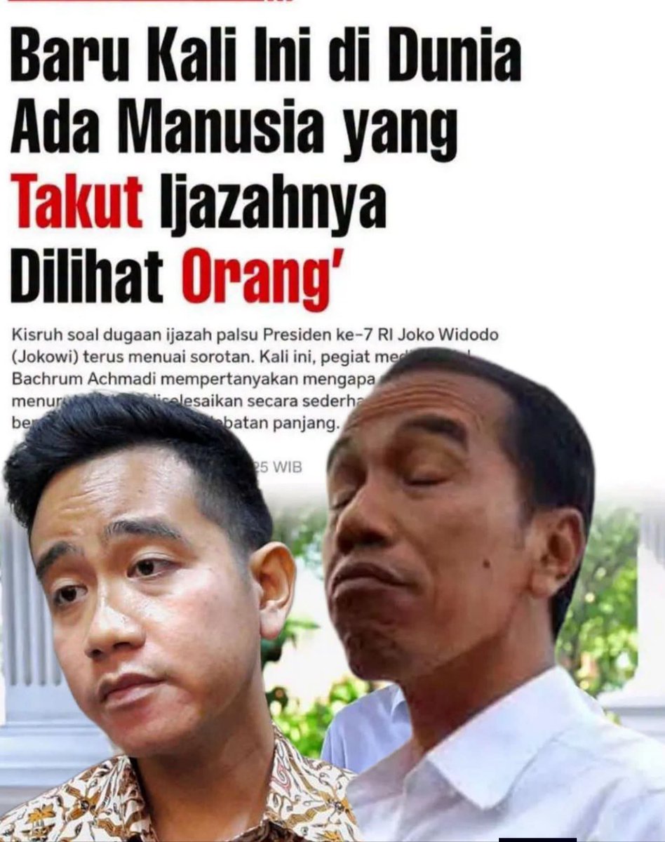 Don1976A's tweet photo. @KiEdySularno Jangan pake Ai lah... Muka aslinya kayak begini https://t.co/wBDBpdKcxF